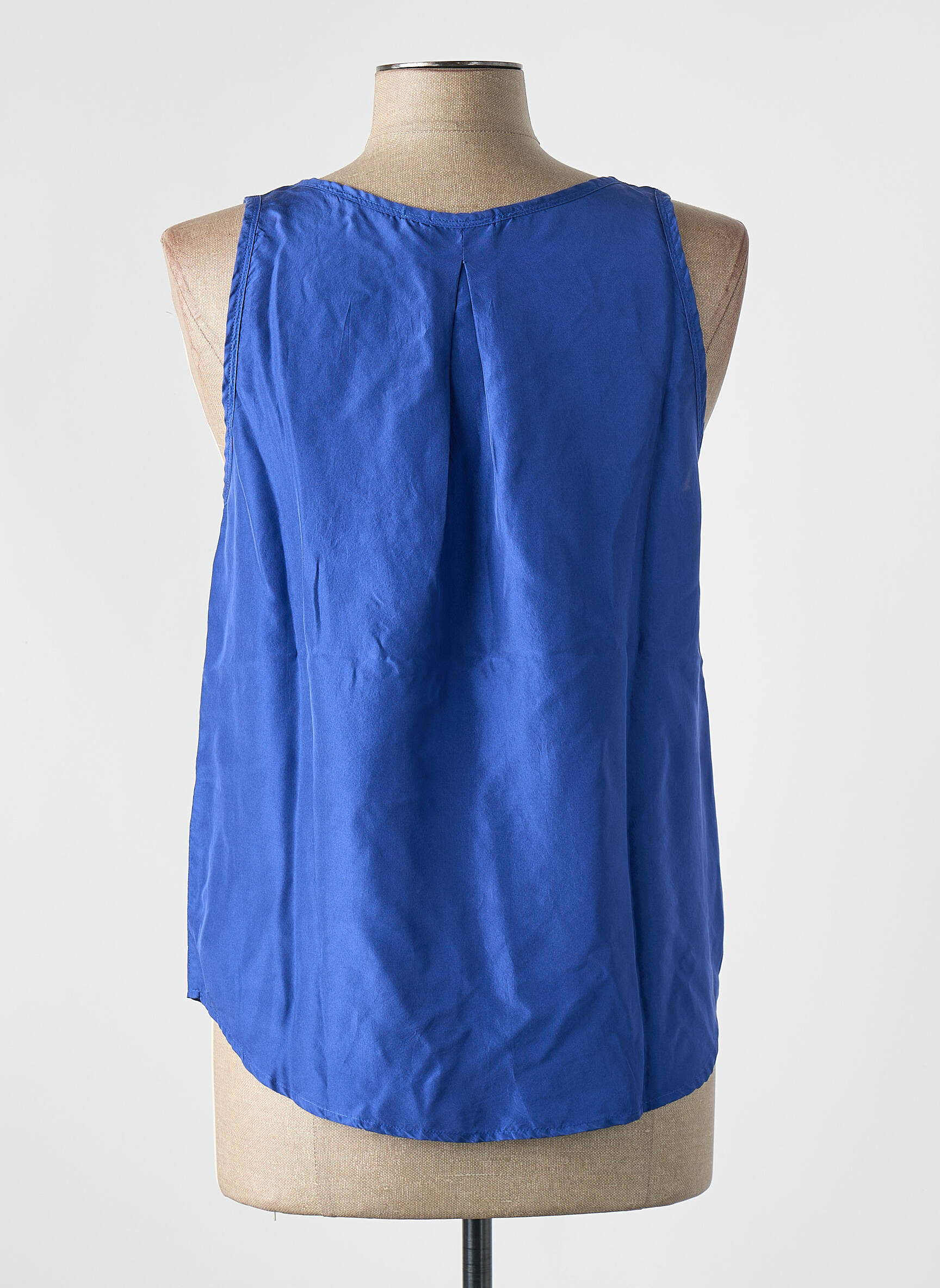 Débardeur bleu POMANDERE femme