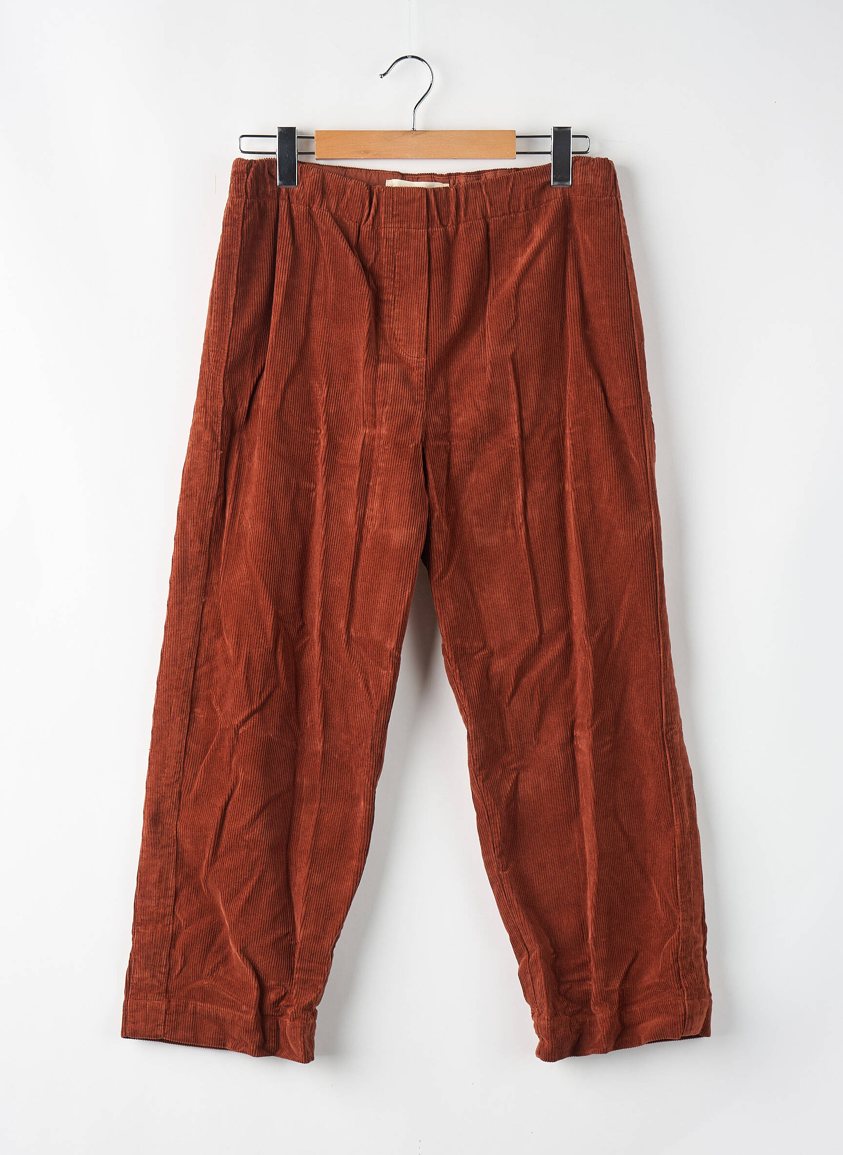 Pantalon droit marron BELLE PIÈCE femme