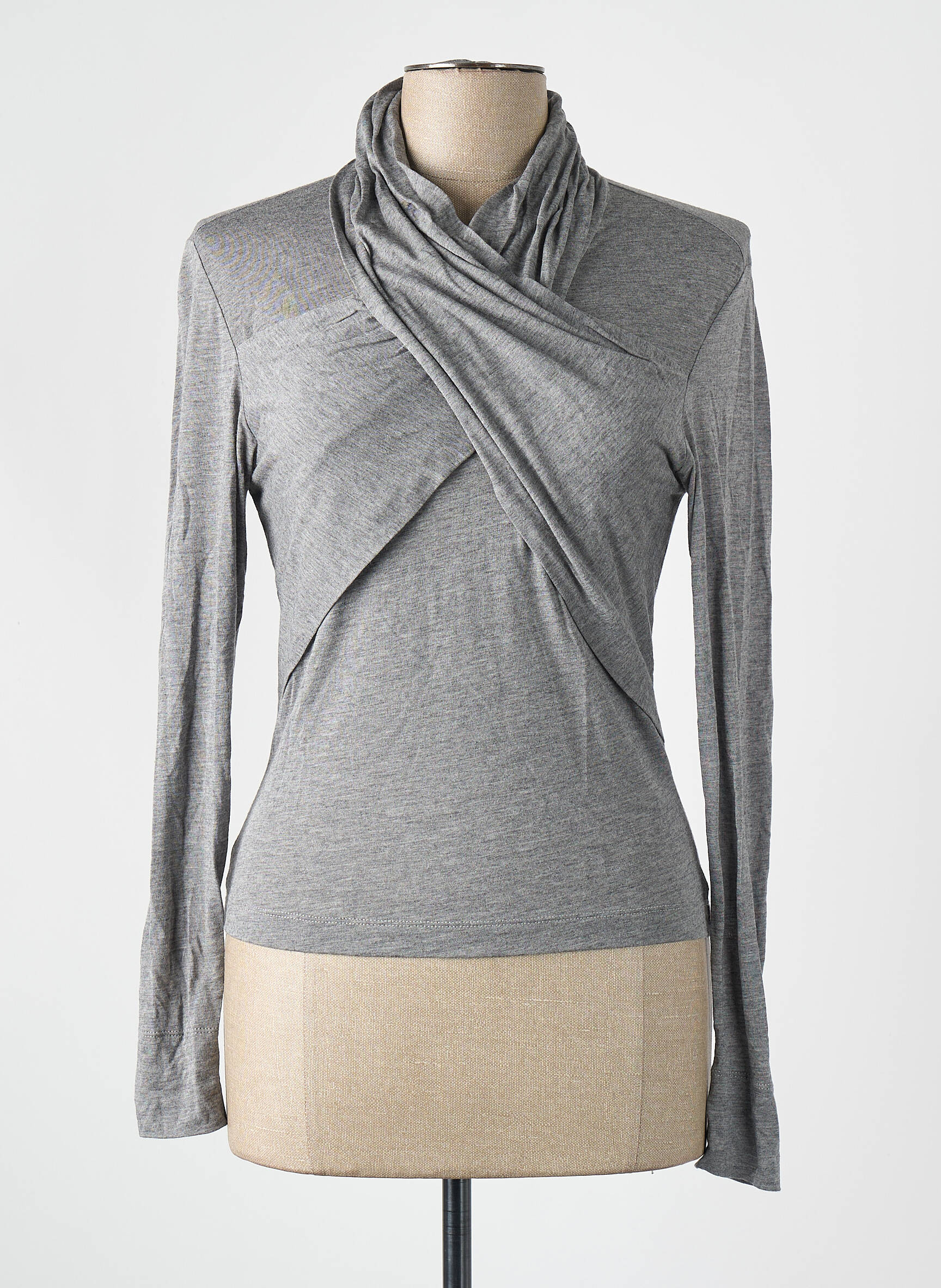 Top gris IRO femme