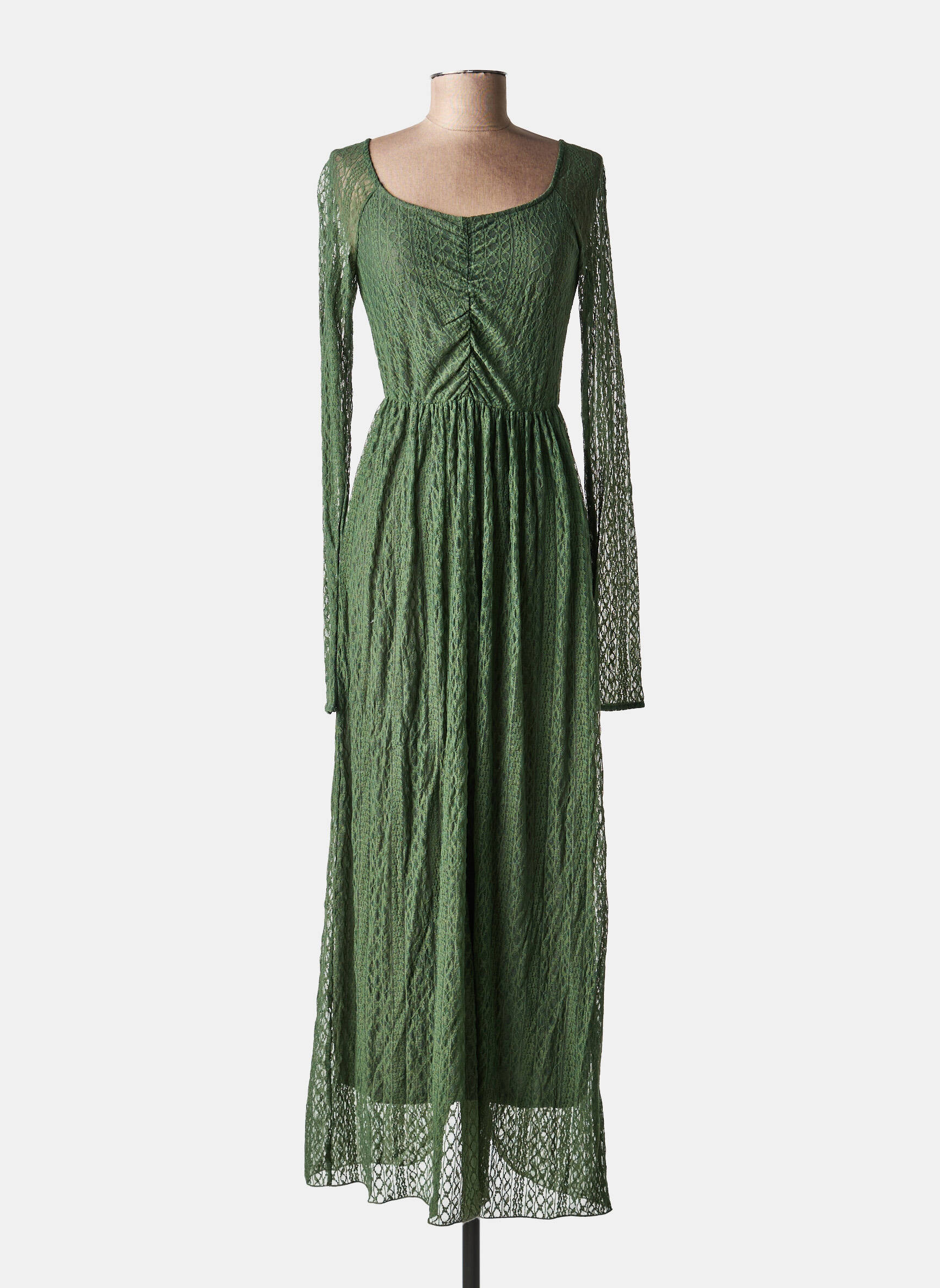 Robe longue vert MAX&CO. femme