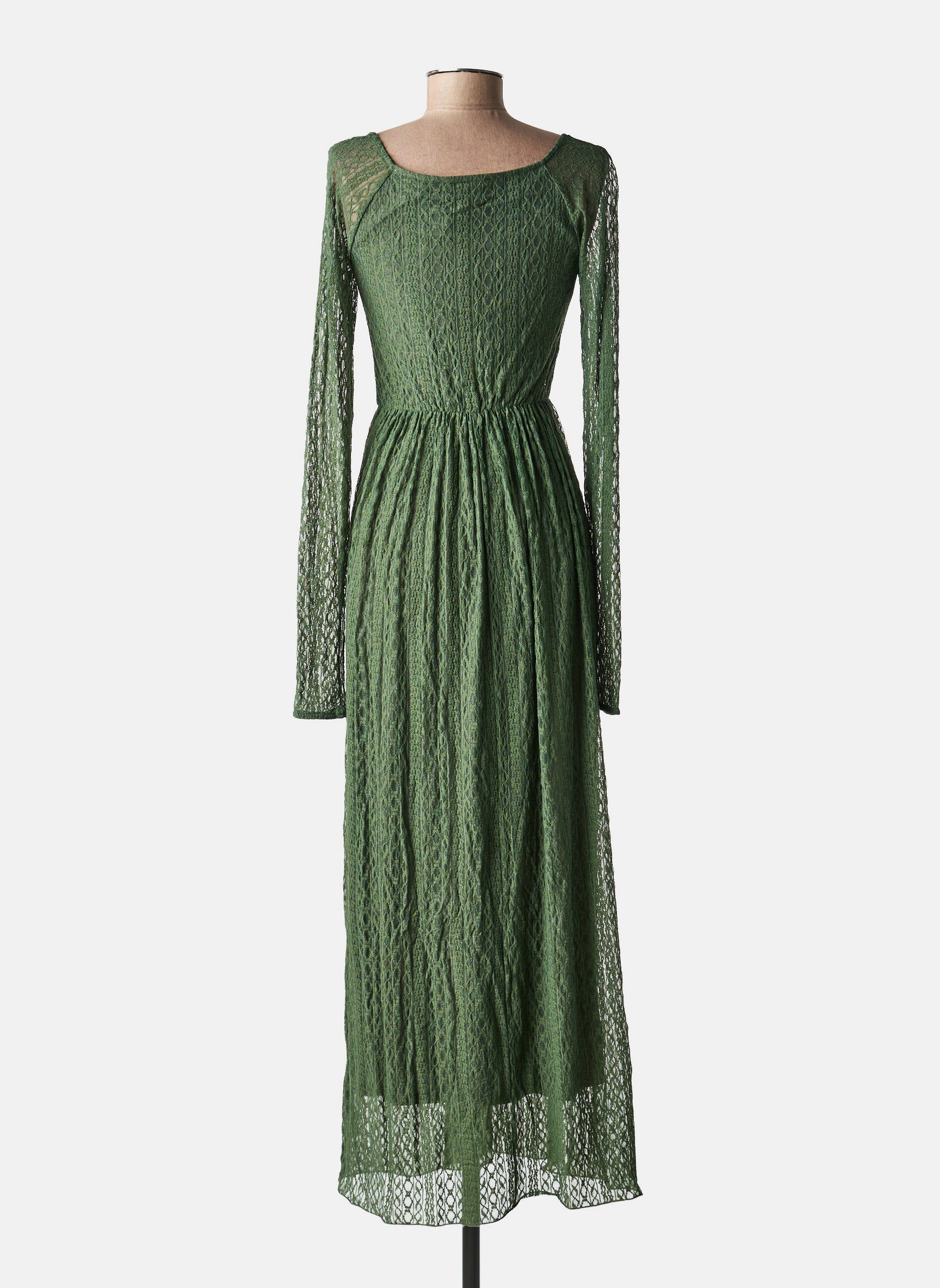 Robe longue vert MAX&CO. femme