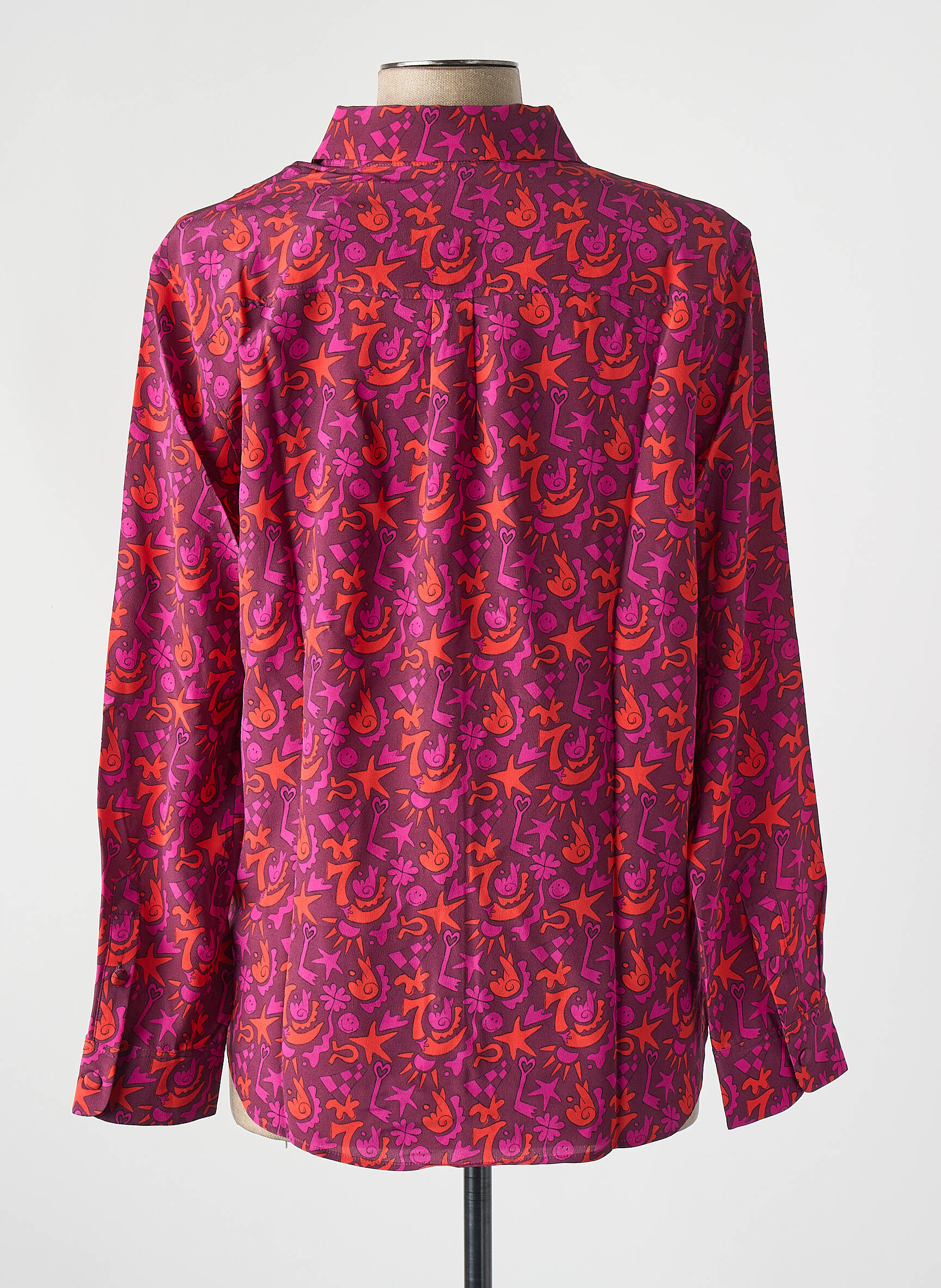 Chemisier rose SOI PARIS femme