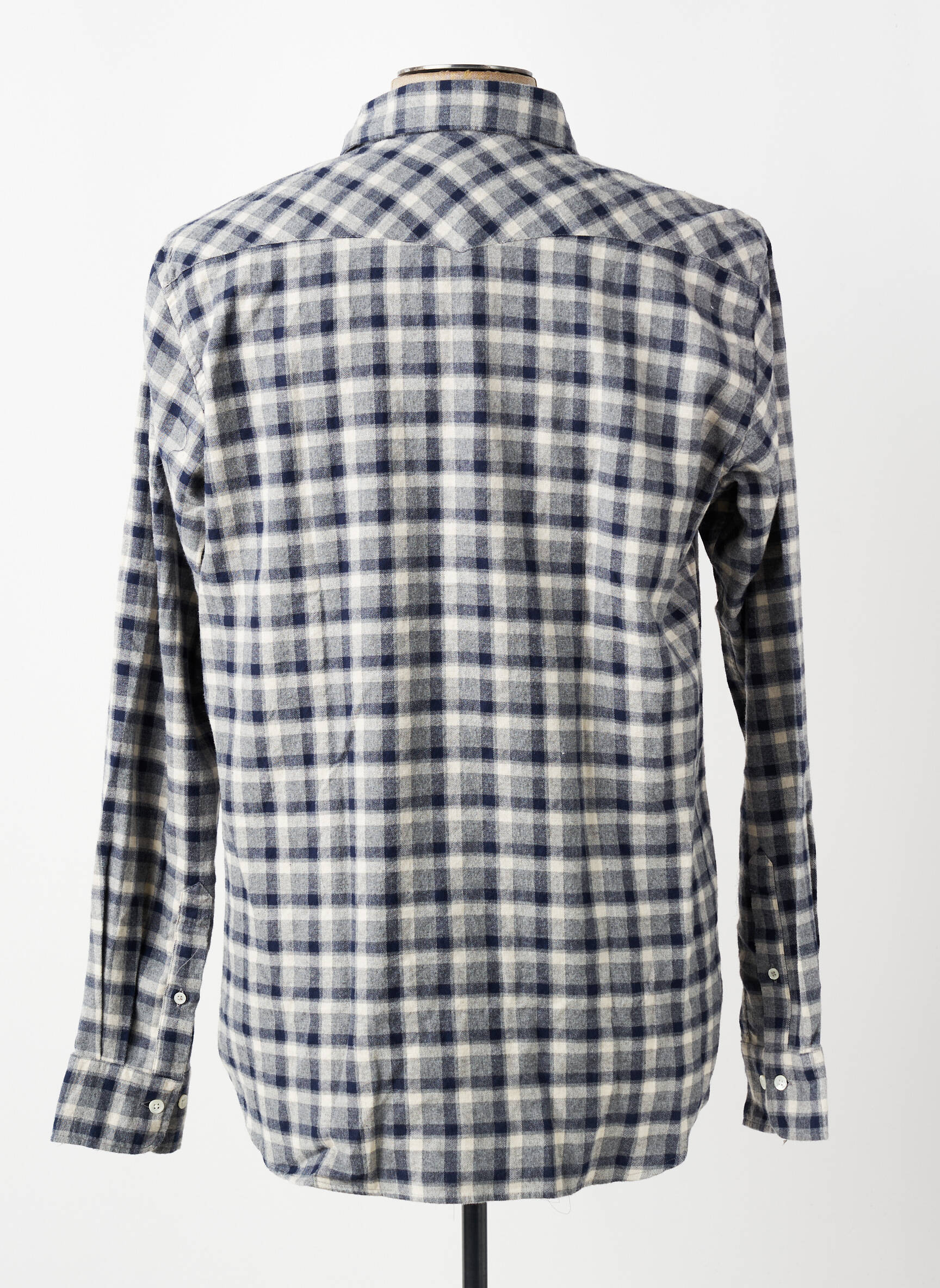 Chemise manches longues gris HARTFORD homme