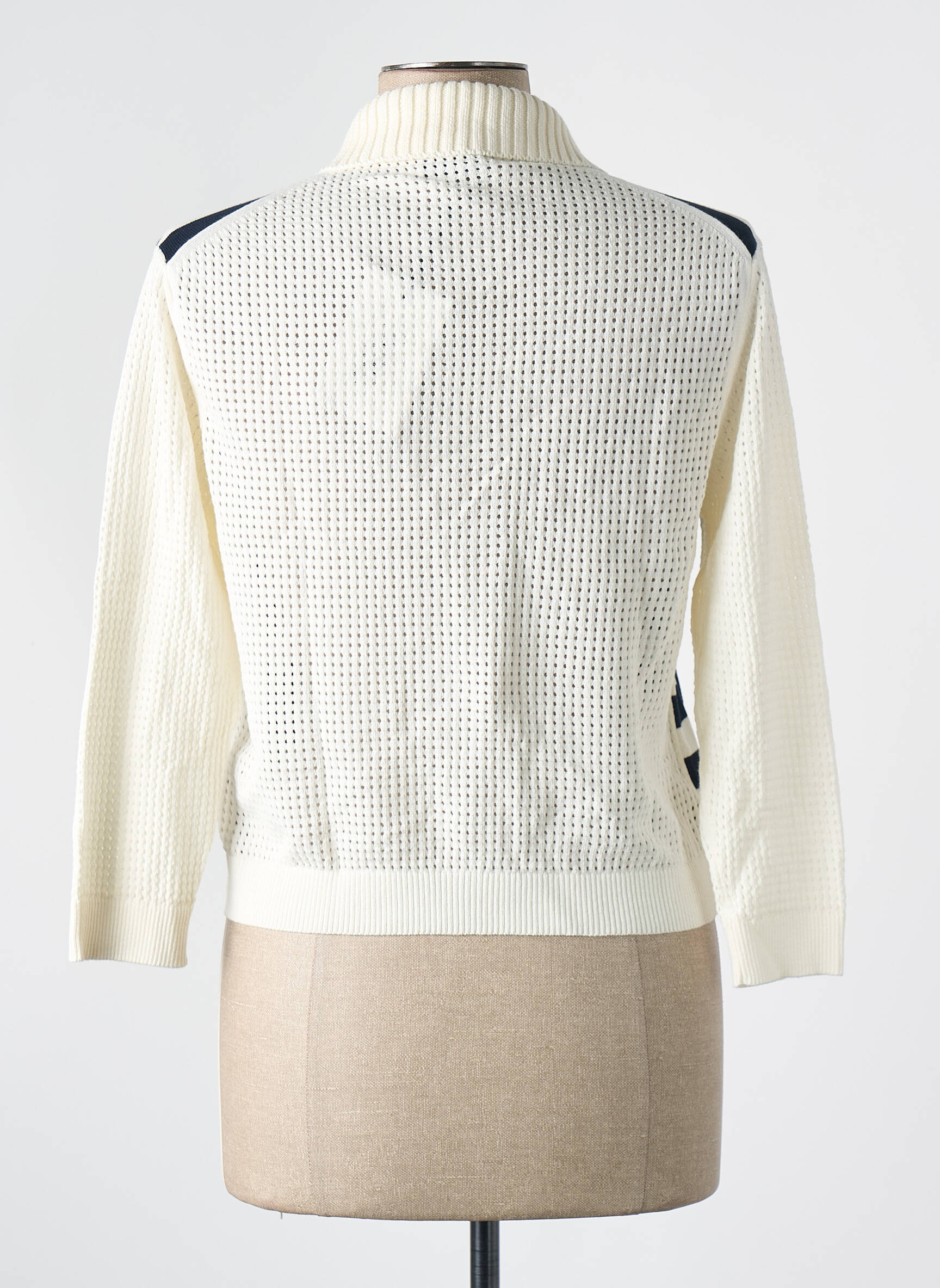 Gilet manches longues blanc PAUL SMITH femme