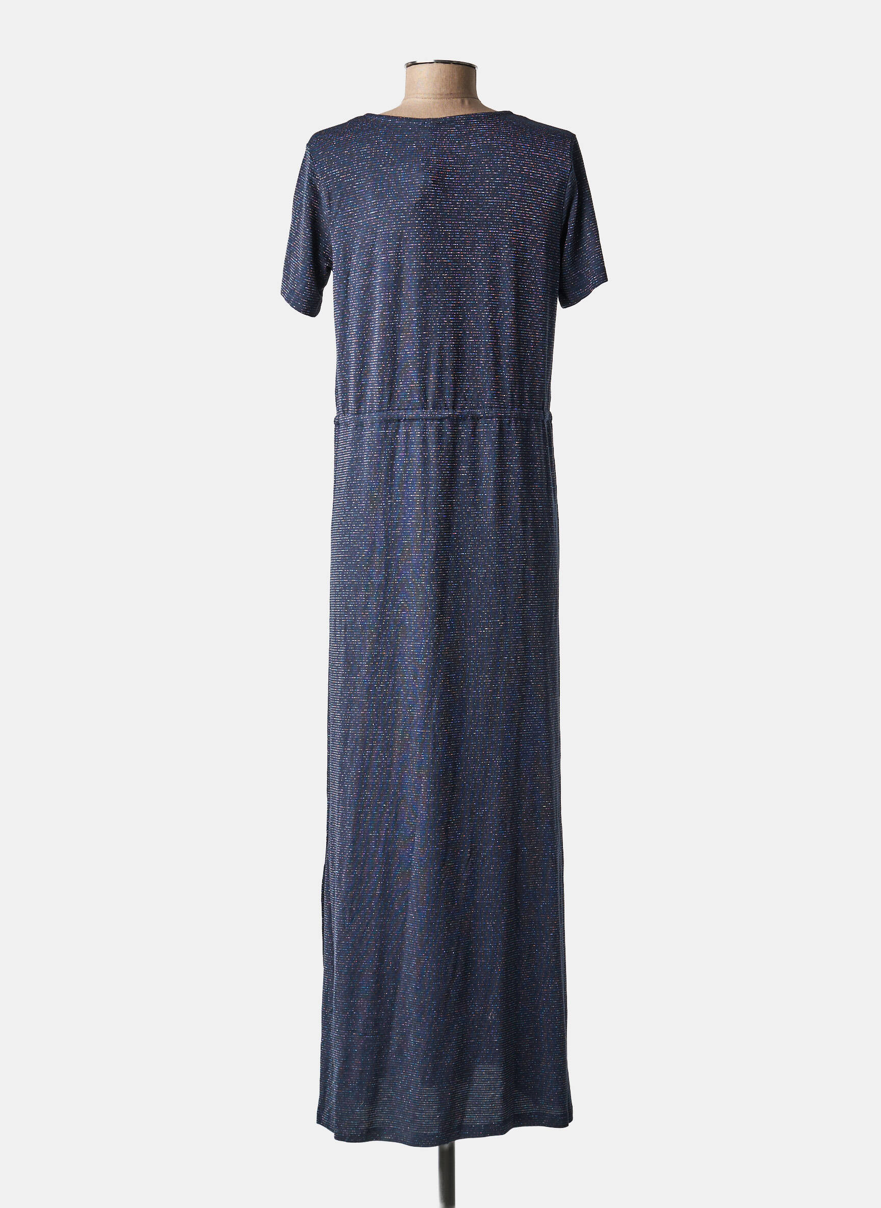 Robe longue bleu PIECES femme