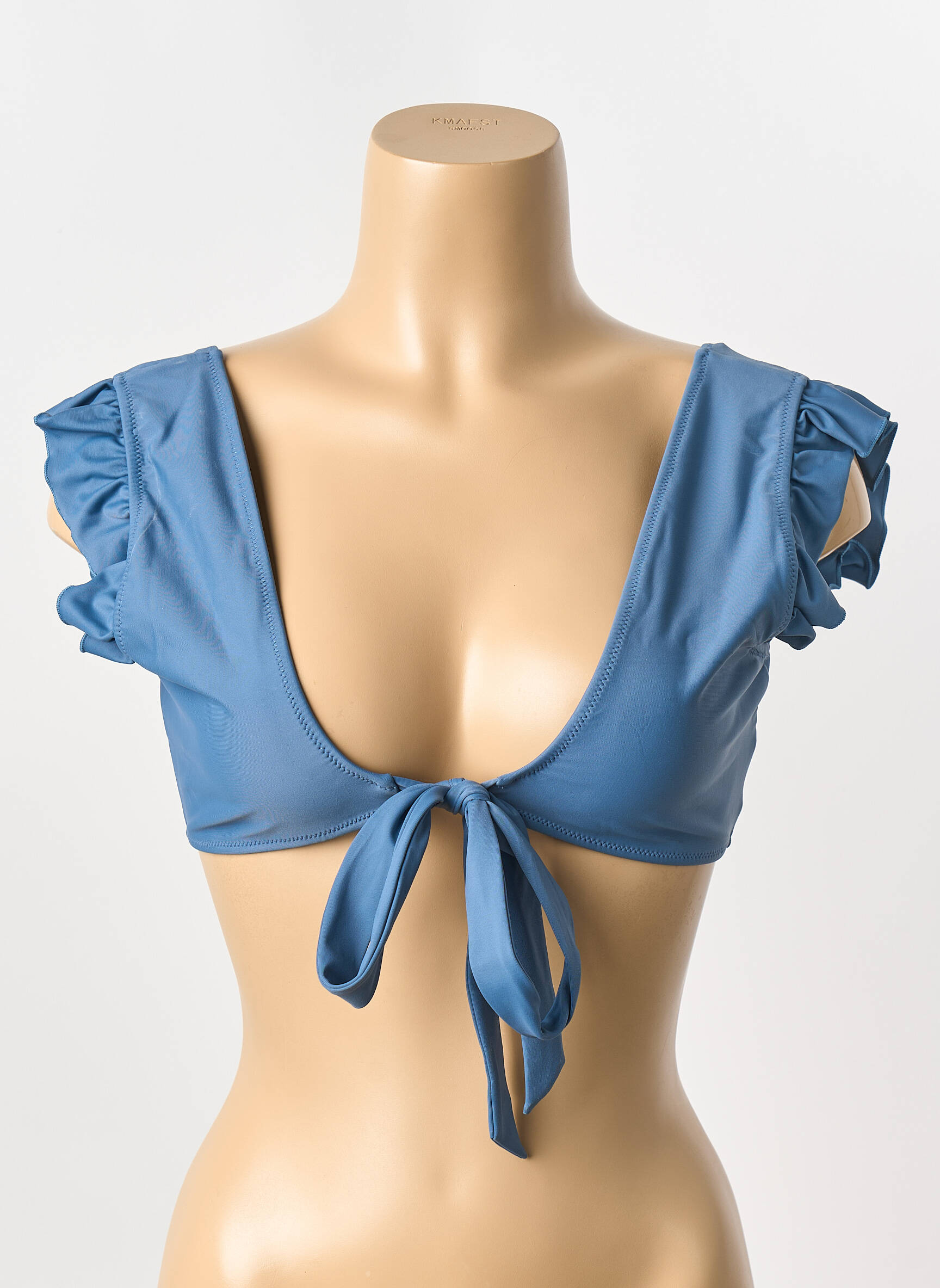 Haut de maillot de bain bleu LUZ COLLECTIONS femme