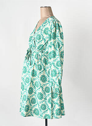 Robe maternité vert MAMA LICIOUS femme