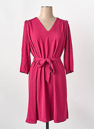 Robe courte rose GRACE & MILA femme