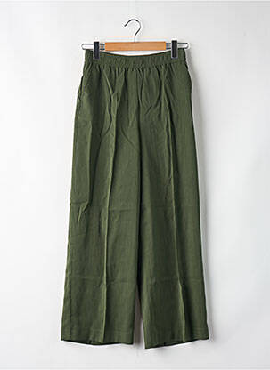 Pantalon large vert OBJECT femme