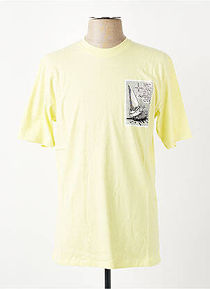T-shirt jaune EDWIN homme