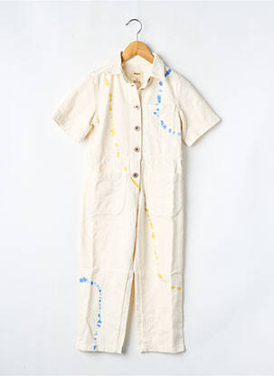 Combi-pantalon beige BELLEROSE fille