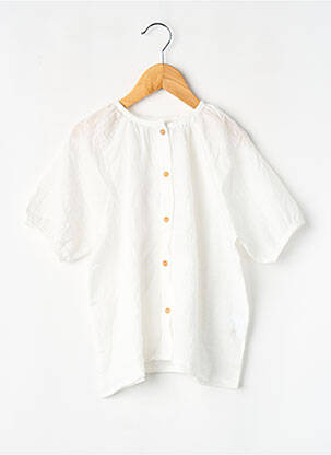 Top blanc APACHES fille