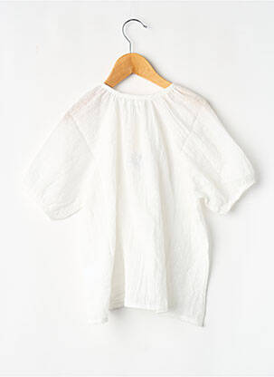 Top blanc APACHES fille