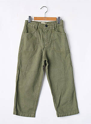 Pantalon droit vert BELLEROSE garçon