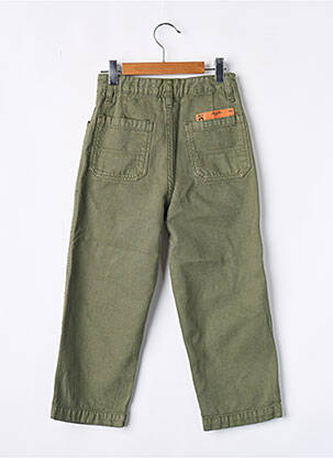 Pantalon droit vert BELLEROSE garçon