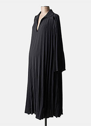 Robe mi-longue noir MAT FASHION femme