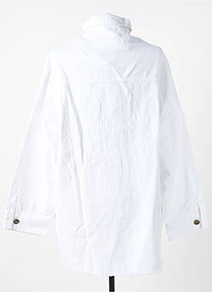 Veste en jean blanc MAT FASHION femme