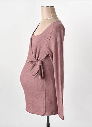 Top marron NOPPIES femme