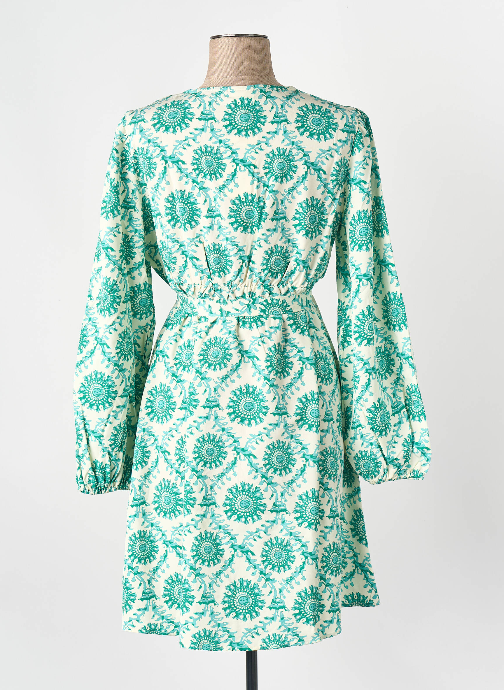 Robe courte vert MAMA LICIOUS femme