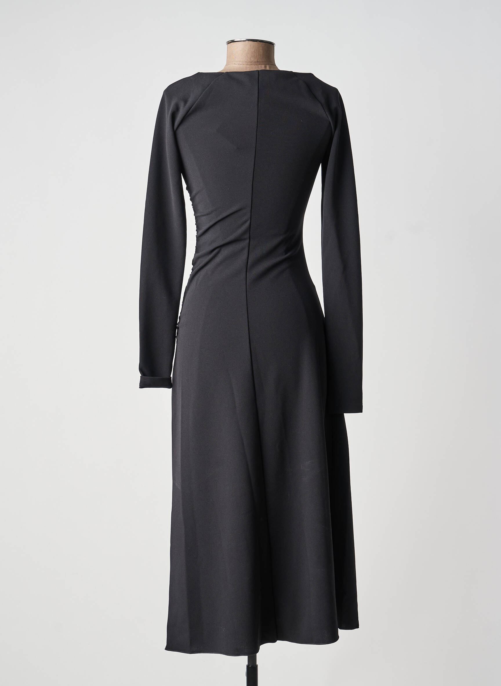 Robe mi-longue noir MAX&CO. femme