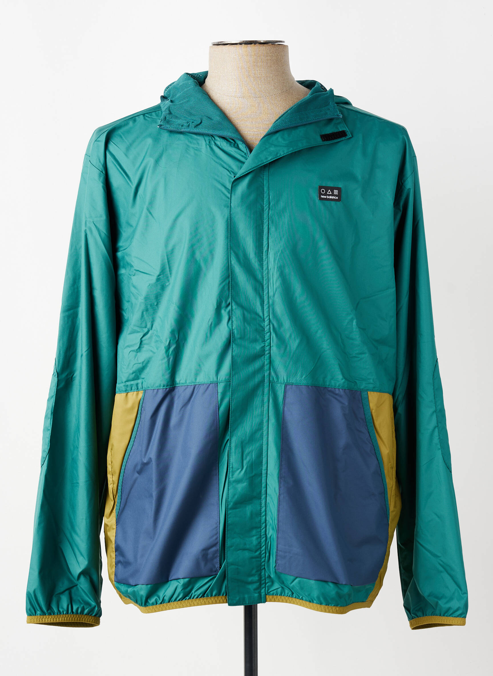 Coupe-vent vert NEW BALANCE homme