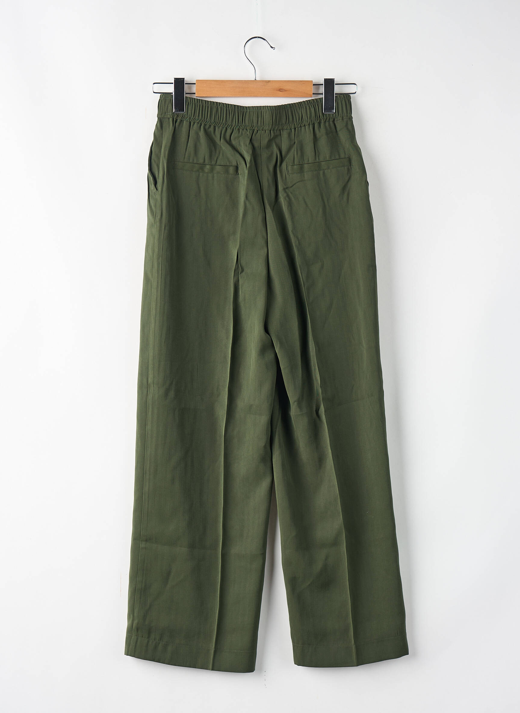 Pantalon large vert OBJECT femme