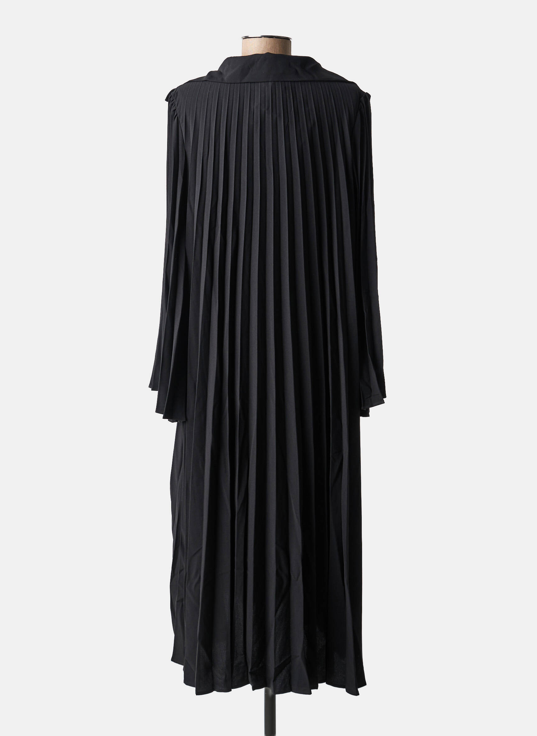 Robe mi-longue noir MAT FASHION femme