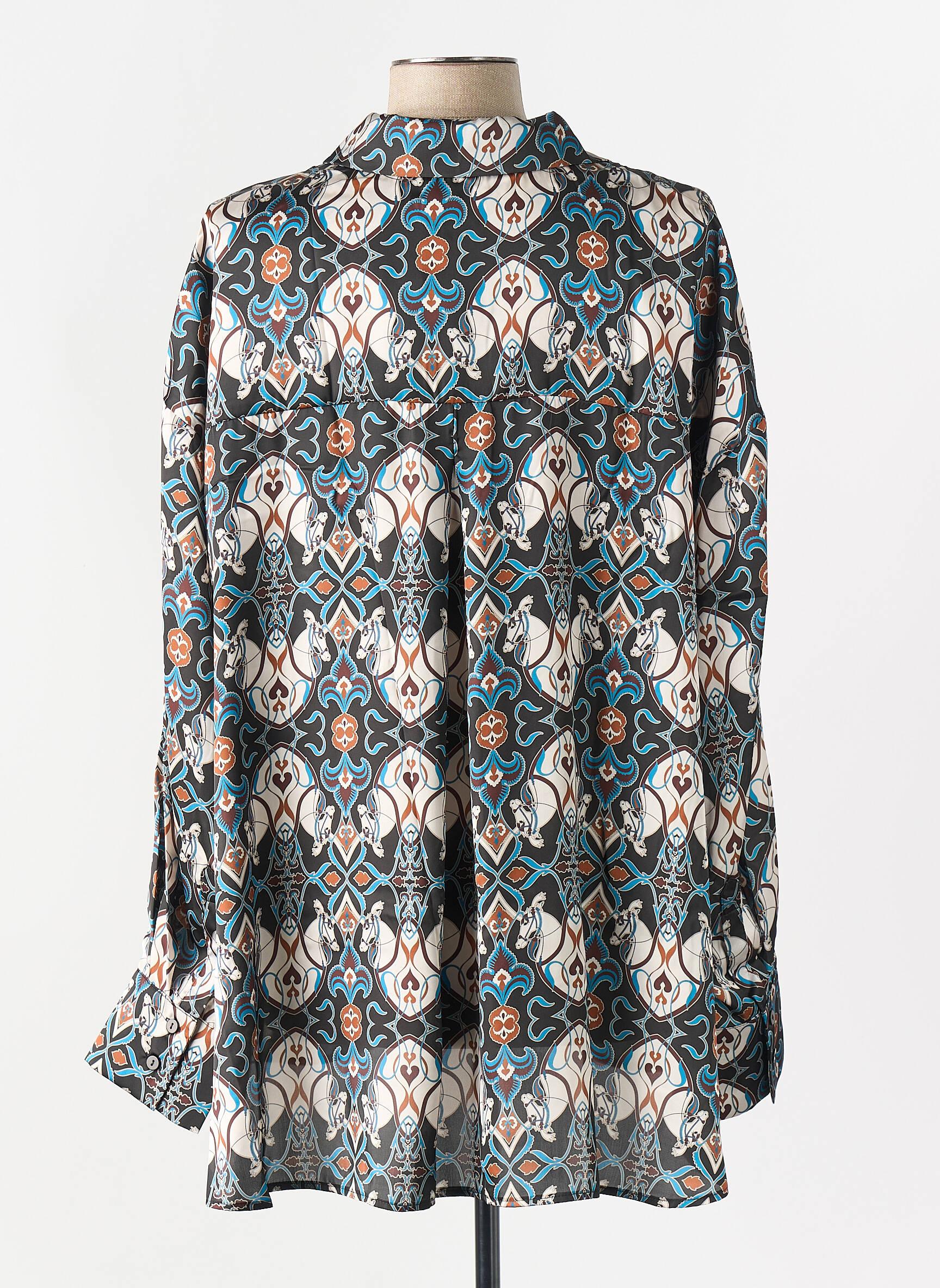 Chemisier bleu MAT FASHION femme