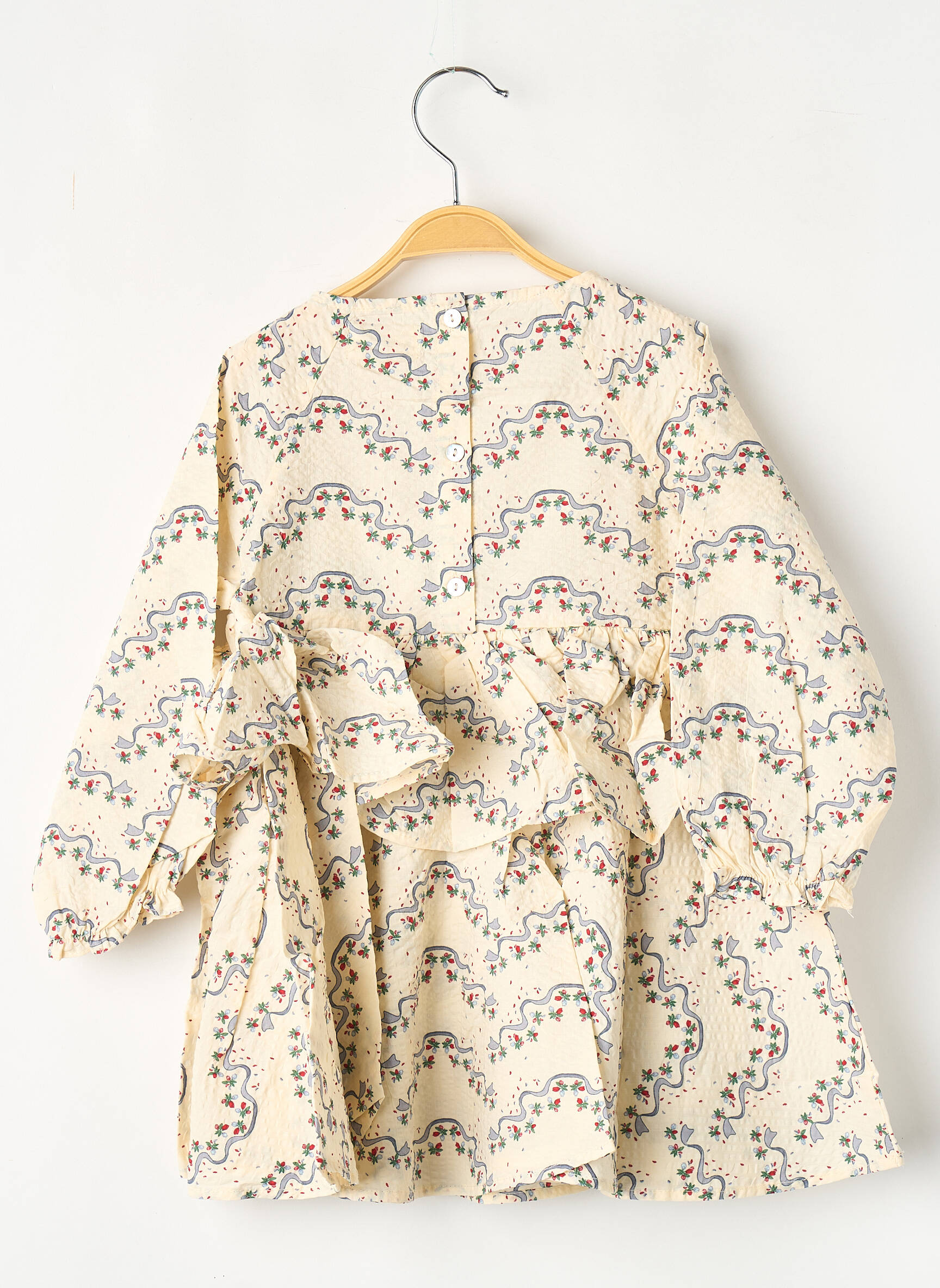 Robe courte beige KONGES SLOJD fille