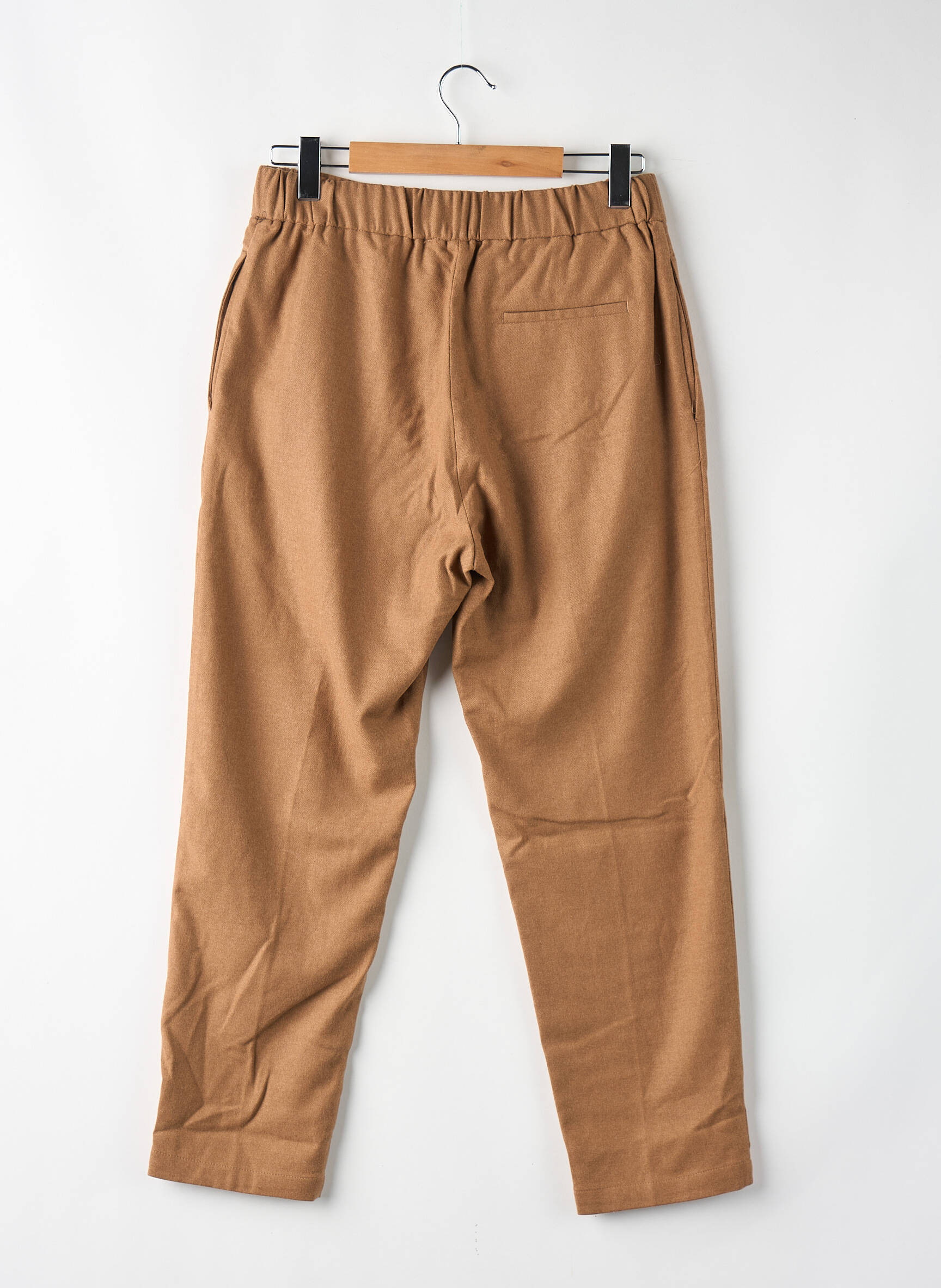 Pantalon droit marron POMANDERE femme