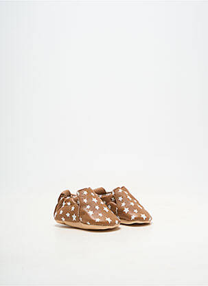 Chaussons/pantoufles marron EASY PEASY fille