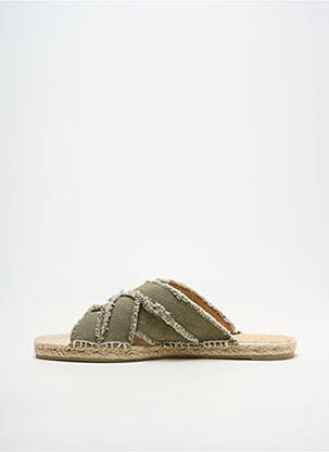 Sandales/nu pieds vert CASTANER femme