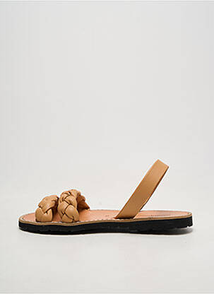 Sandales/nu pieds marron MINORQUINES femme