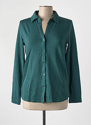 Chemisier vert MAJESTIC FILATURES femme
