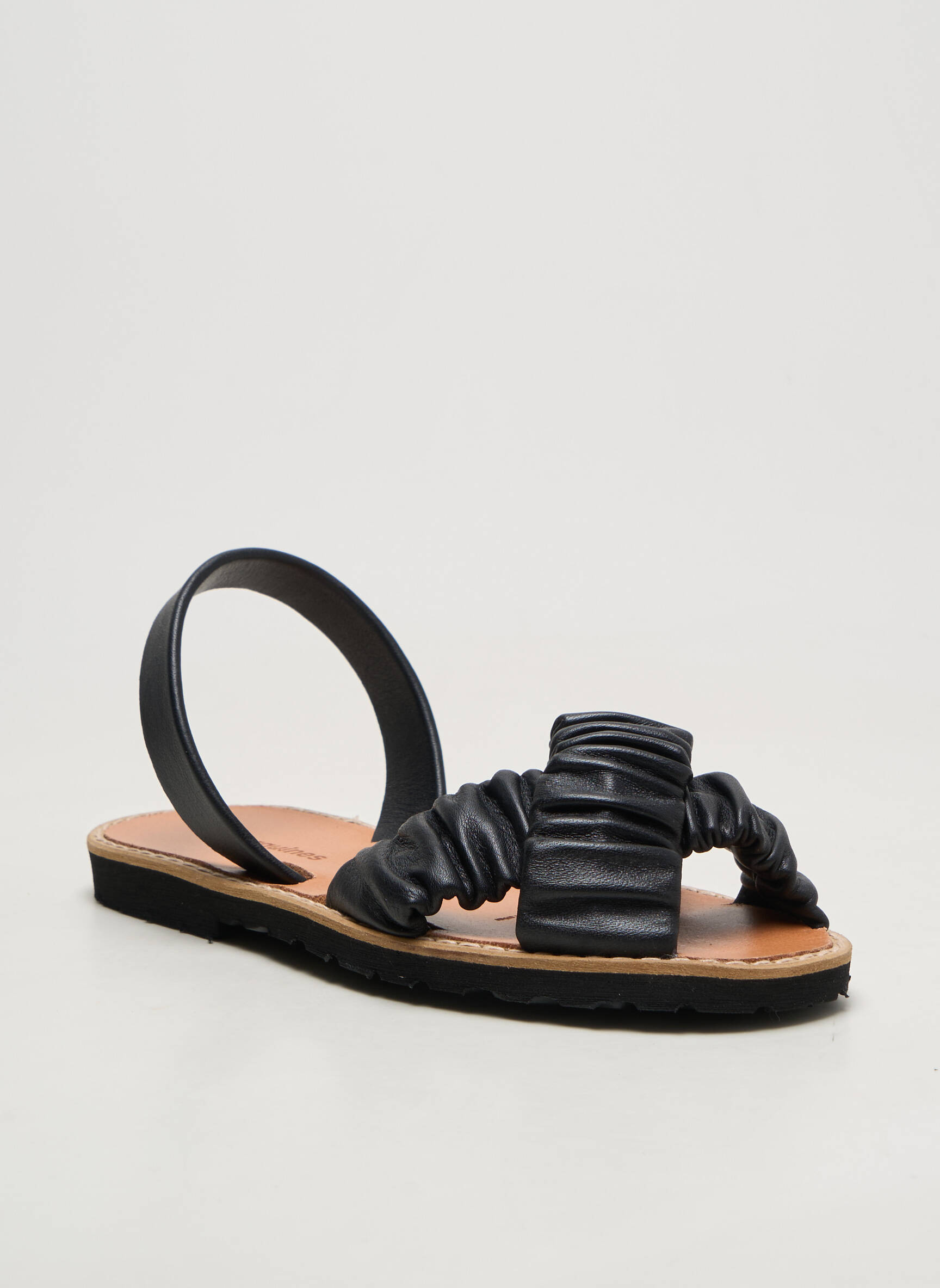 Sandales/nu pieds noir MINORQUINES femme