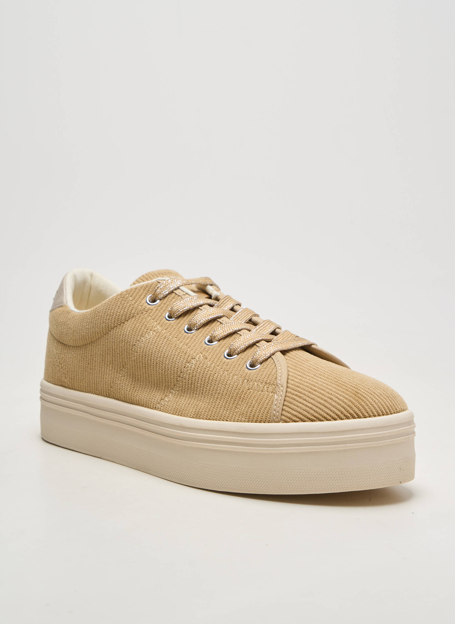 Baskets marron NO NAME femme