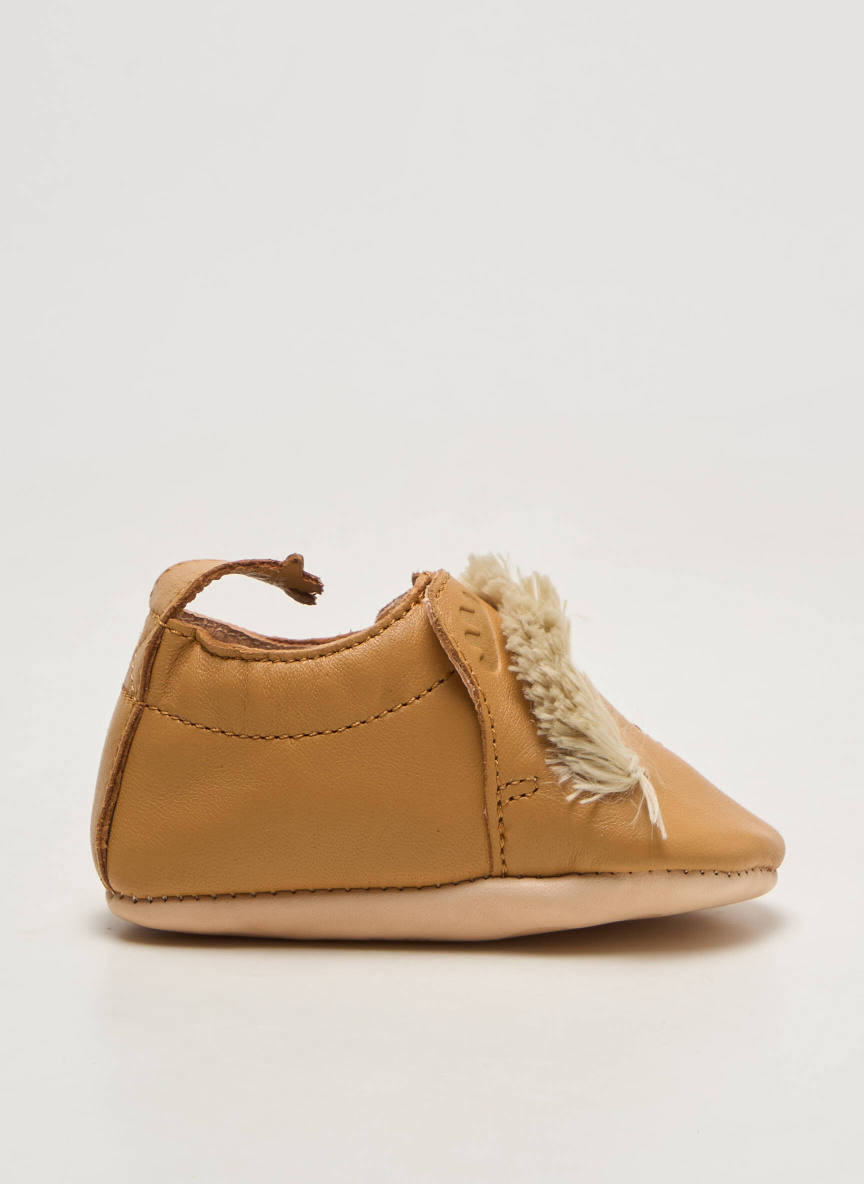 Chaussons/pantoufles jaune EASY PEASY fille