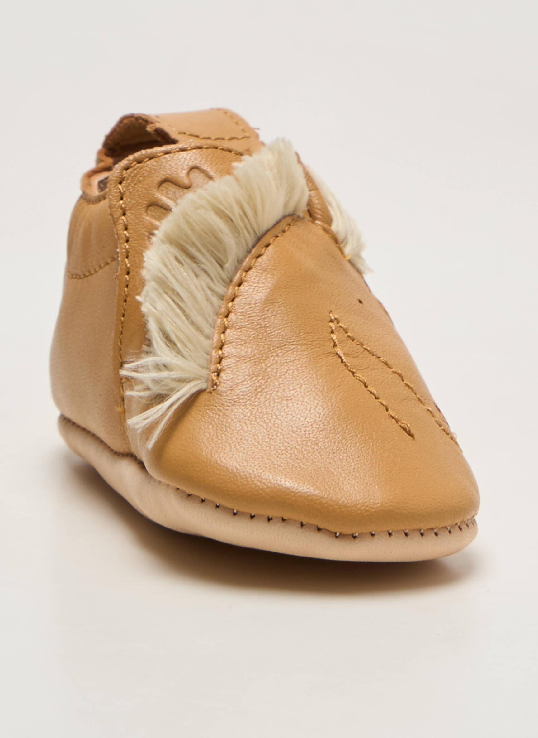 Chaussons/pantoufles jaune EASY PEASY fille