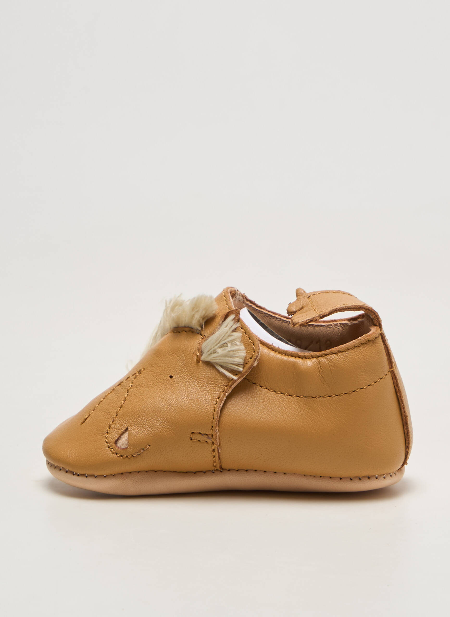 Chaussons/pantoufles jaune EASY PEASY fille