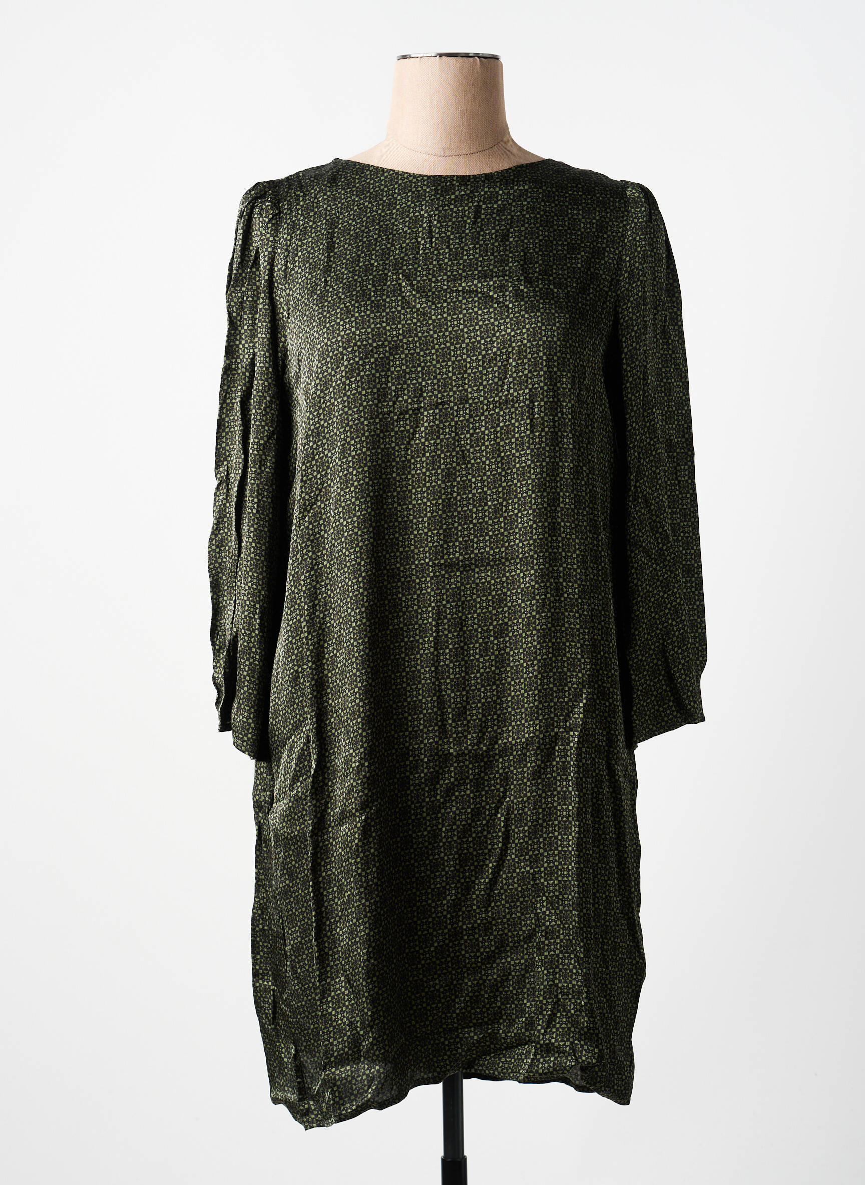 Robe courte vert GRACE & MILA femme