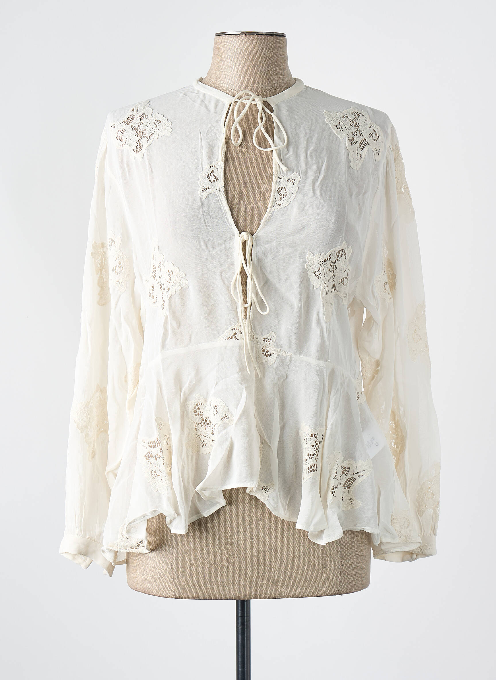Top beige IRO femme