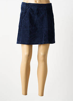 Jupe courte bleu SOI PARIS femme