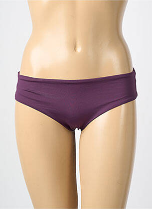 Bas de maillot de bain violet ALBERTINE femme