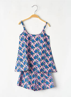 Pyjama bleu LUCAS DU TERTRE fille