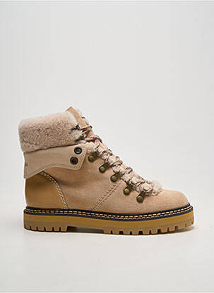 Bottines/boots beige SEE BY CHLOÉ femme