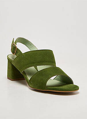Sandales/nu pieds vert ANONYMOUS COPENHAGEN femme