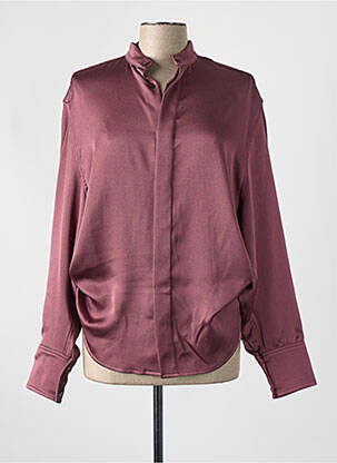 Chemisier violet LAURENCE BRAS femme