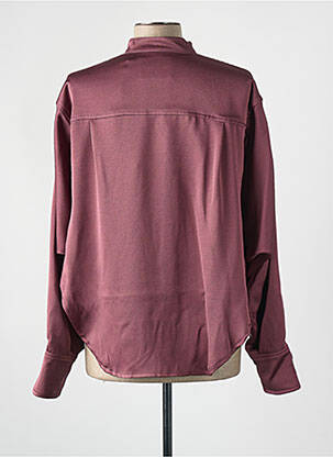Chemisier violet LAURENCE BRAS femme