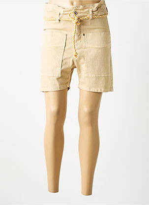 Short beige PLEASE femme