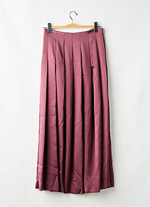 Jupe longue violet LAURENCE BRAS femme